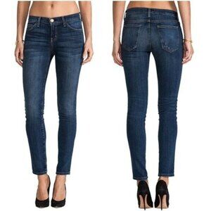 Current/Elliott Women's Skinny Jeans - Dark Blue